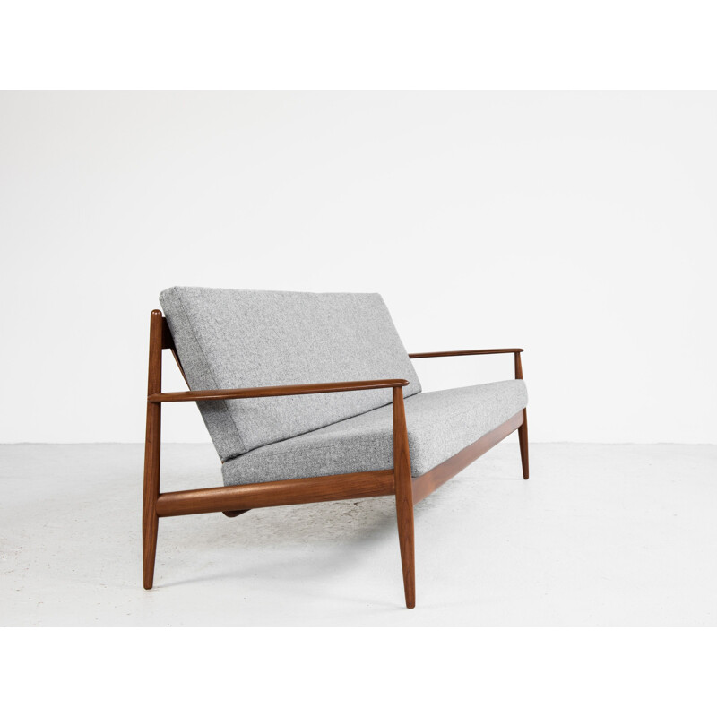 Midcentury sofa in teak by Grete Jalk for France & Søn Danish 1960s