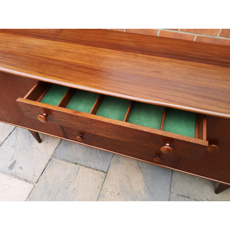 Midcentury Solid Teak and Afromosia Sideboard by John Herbert for A Younger Ltd