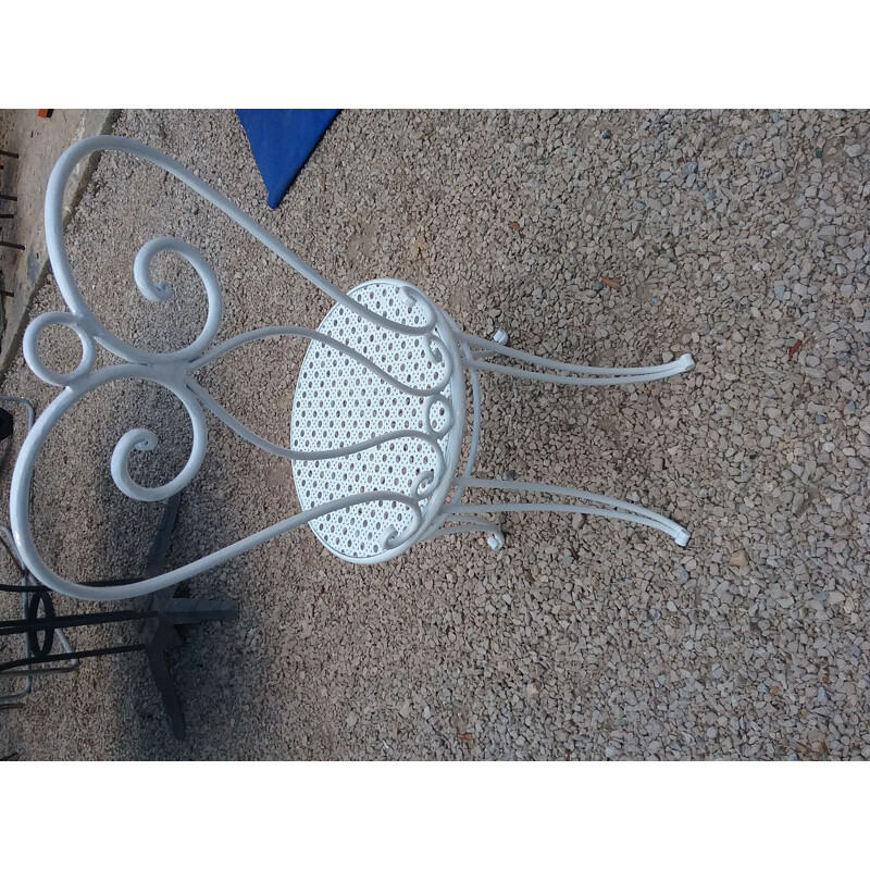 Vintage wrought iron garden furniture