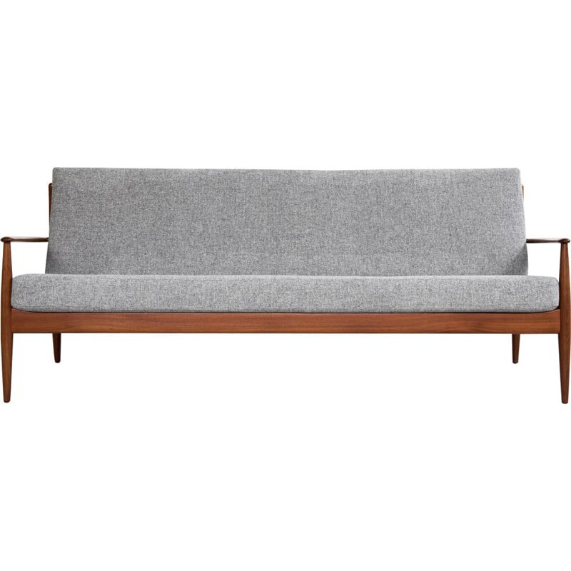 Midcentury sofa in teak by Grete Jalk for France & Søn Danish 1960s