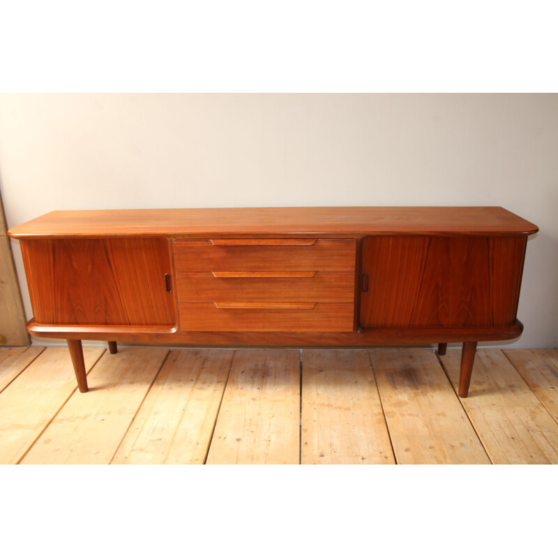 Vintage sideboard made of edmund jorgensen teak Danish 1960s