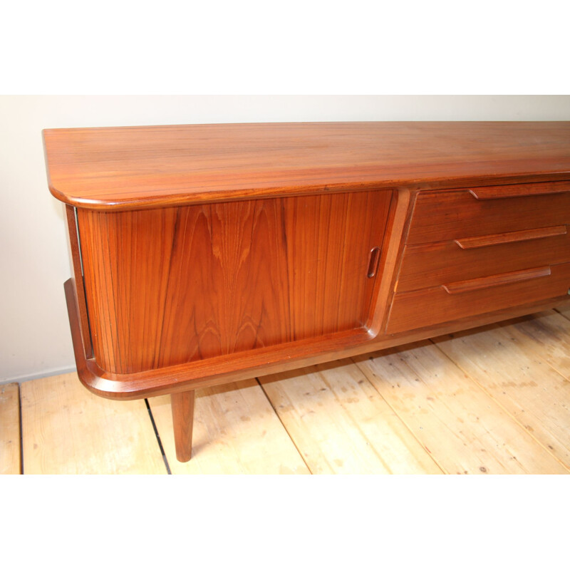 Vintage sideboard made of edmund jorgensen teak Danish 1960s