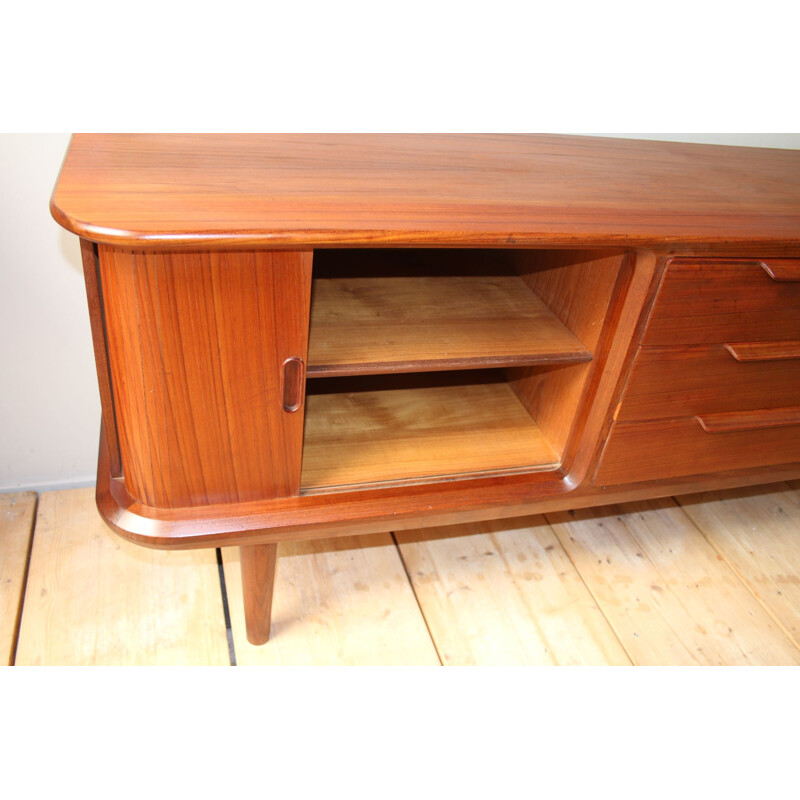 Vintage sideboard made of edmund jorgensen teak Danish 1960s