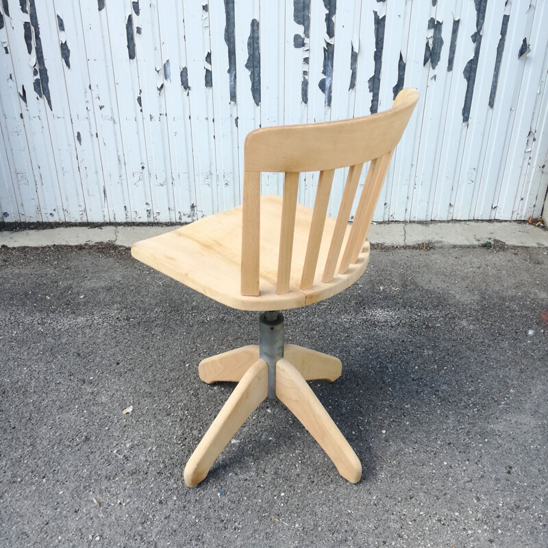 Vintage Chaise de bureau Stoll Giroflex 1950