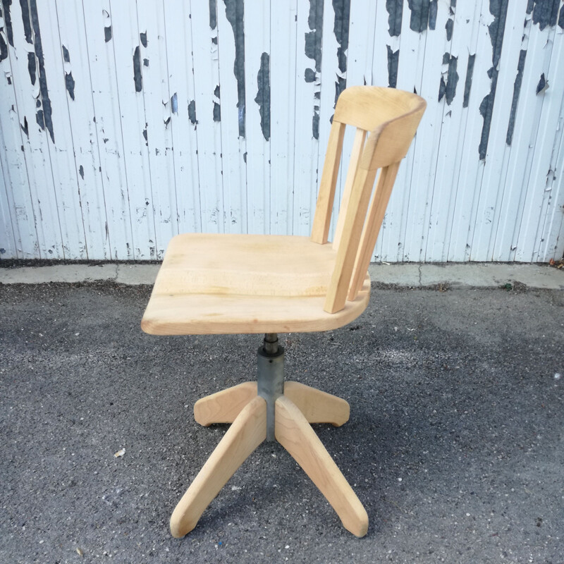 Vintage Chaise de bureau Stoll Giroflex 1950