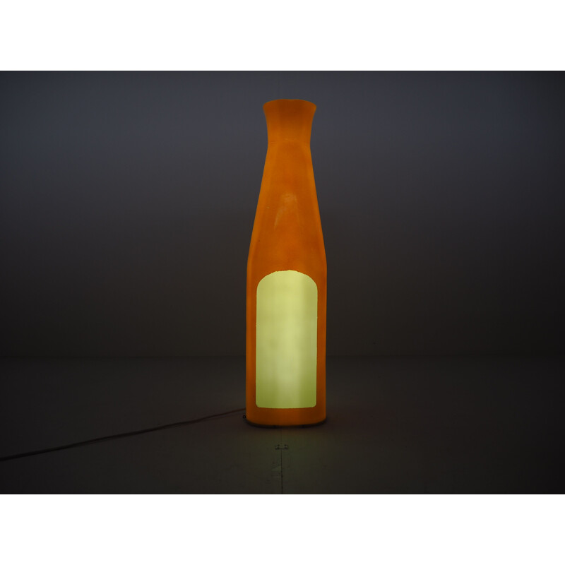 Lampadaire Vintage Enseigne lumineuse de bouteille, enseigne de bar