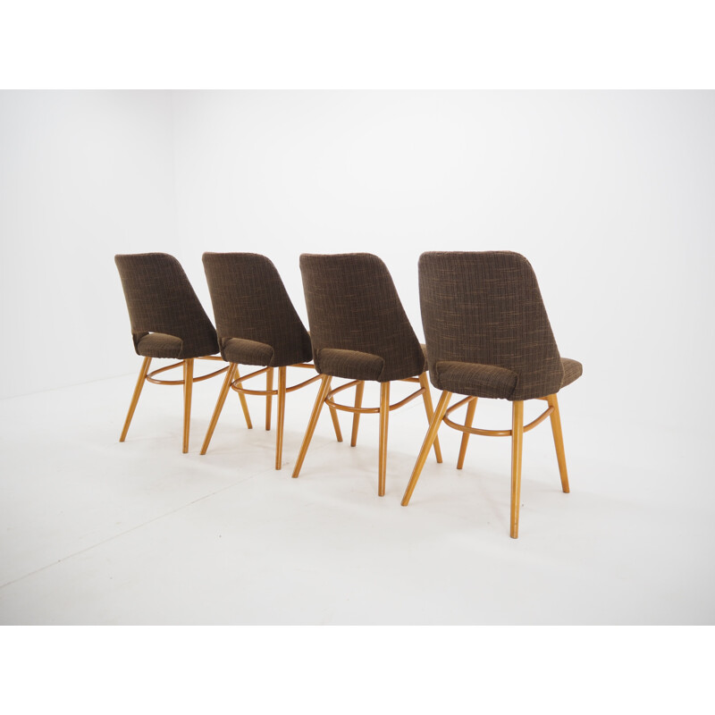 Set di 4 sedie vintage, Ton di Oswald Haerdtl Expo 58 1950