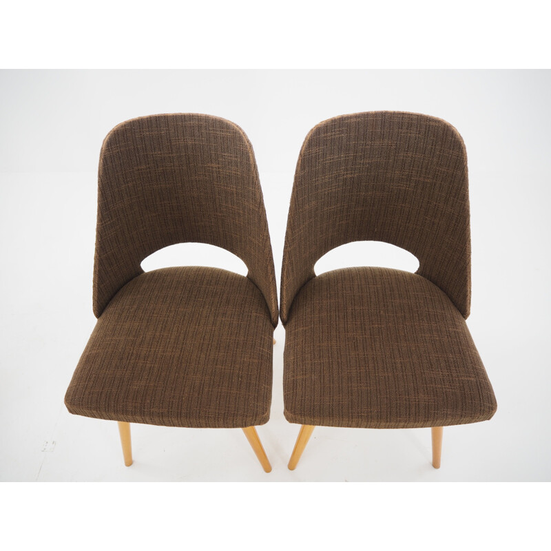 Conjunto de 4 cadeiras vintage, Ton de Oswald Haerdtl Expo 58 1950