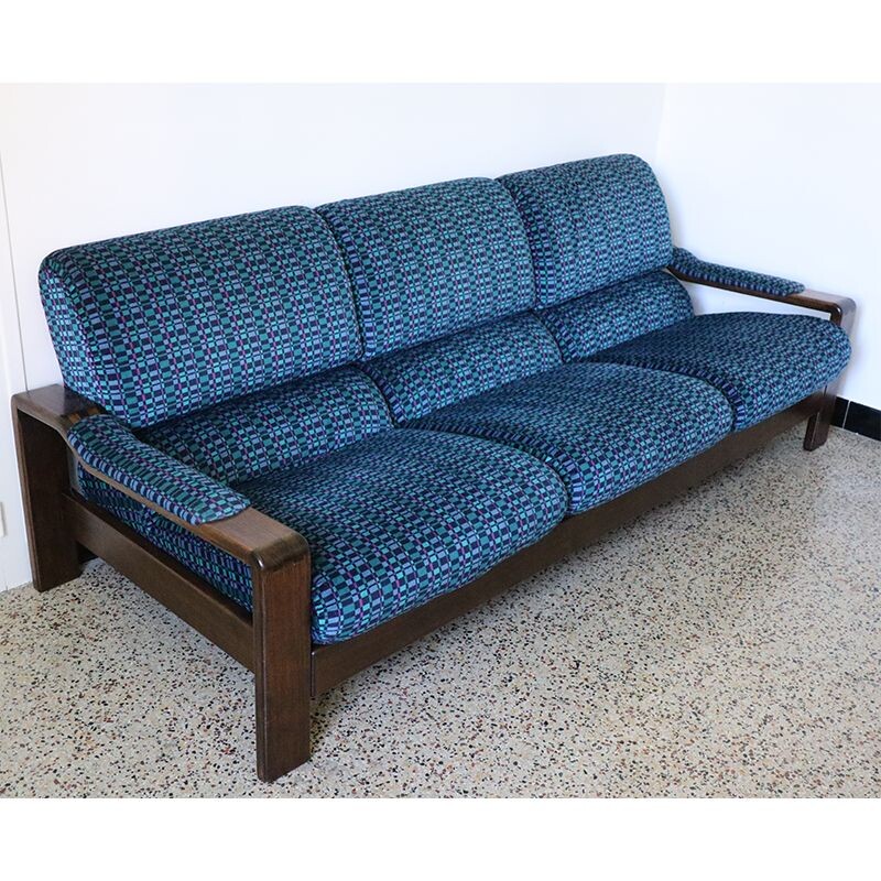 Vintage scandinavian rosewood sofa 1960