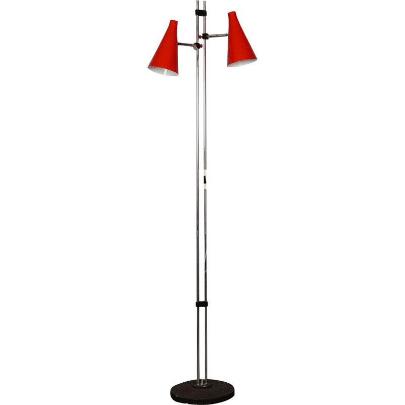 Vintage floor lamp by Josef Hurka for Lidokov, 1960