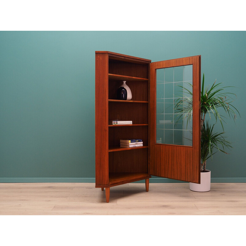 Vintage Teak corner wardrobe danish 1970