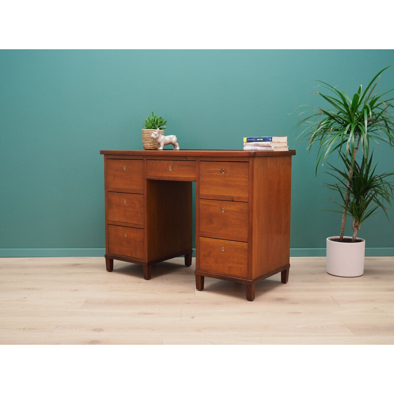 Vintage Scandinavian writing desk Danish 1970s