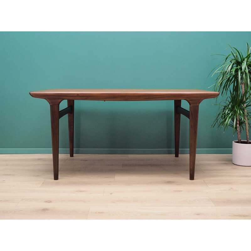 Table vintage en teck de Johannes Andersen Danois 1970