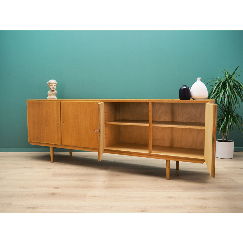 Vintage Sideboard ash Hundevad Carlo Jensen Danish 1960