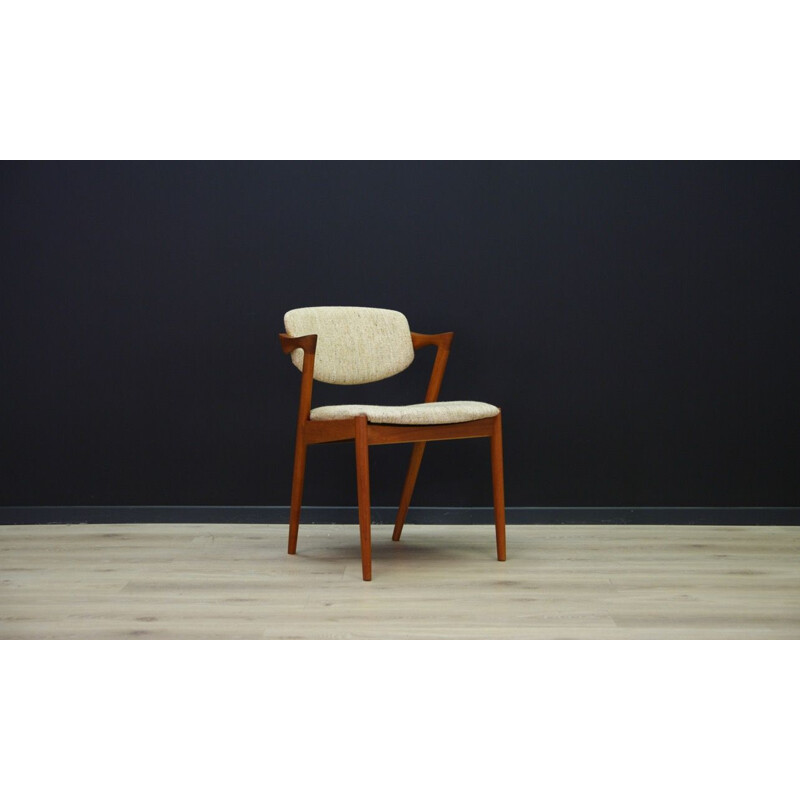 Set of 4 vintage chairs by Kai Kristiansen 1960s