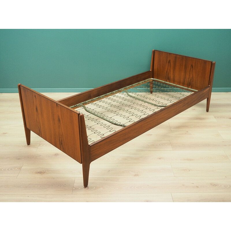 Vintage Bed frame teak Danish 1970s