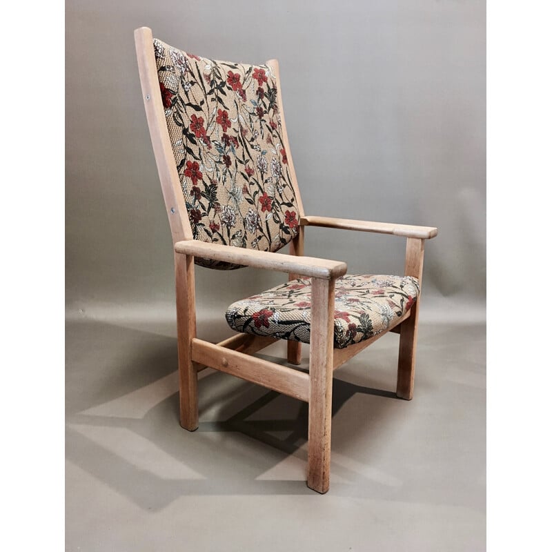 Vintage Scandinavian armchair Getama Hans Wegner 1950