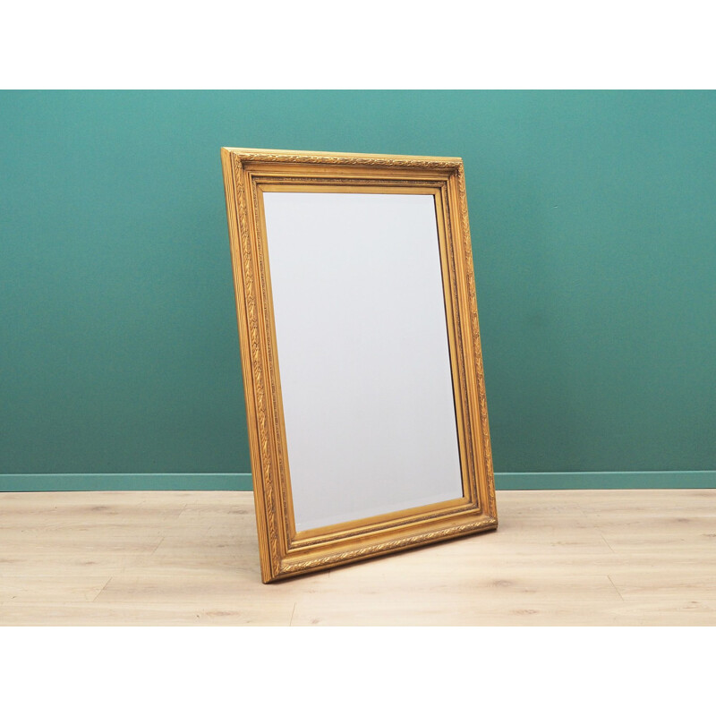 Vintage Mirror with decorative frame, Danish 1990s