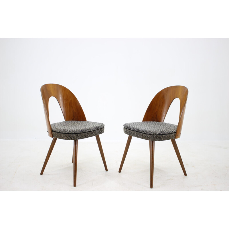 Set of 4 Dining Chairs, Antonin Suman Czechoslovakia 1960s