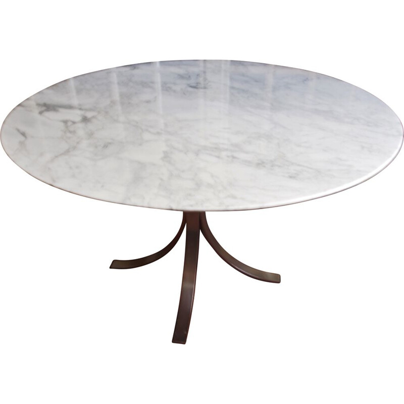 Vintage marble round table