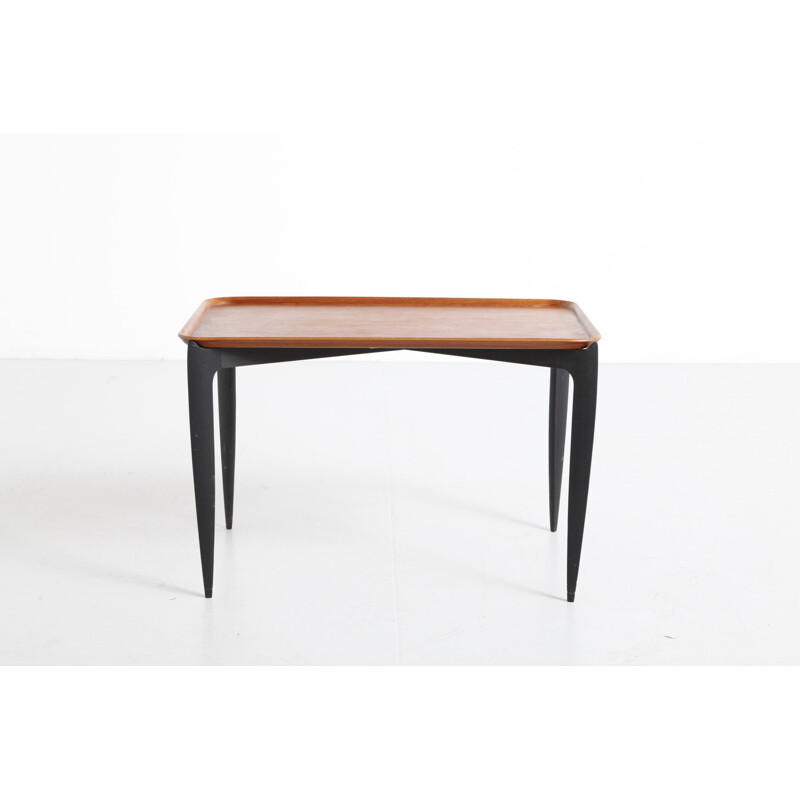 Table basse Fritz Hansen en bois et métal, Svend Aage WILLUMSEN & H. ENGHOLM  - 1960 