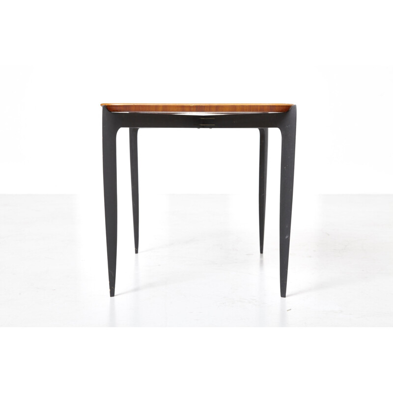 Table basse Fritz Hansen en bois et métal, Svend Aage WILLUMSEN & H. ENGHOLM  - 1960 