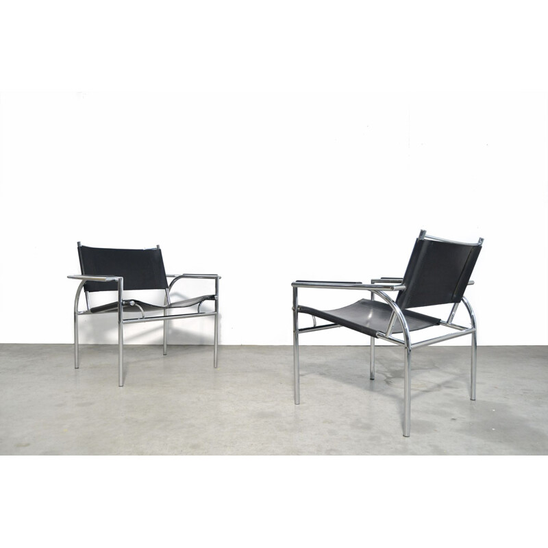 Pair of Vintage chairs by Gerard Vollenbrock for Gelderland, 1970