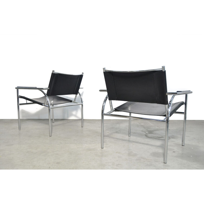 Pair of Vintage chairs by Gerard Vollenbrock for Gelderland, 1970