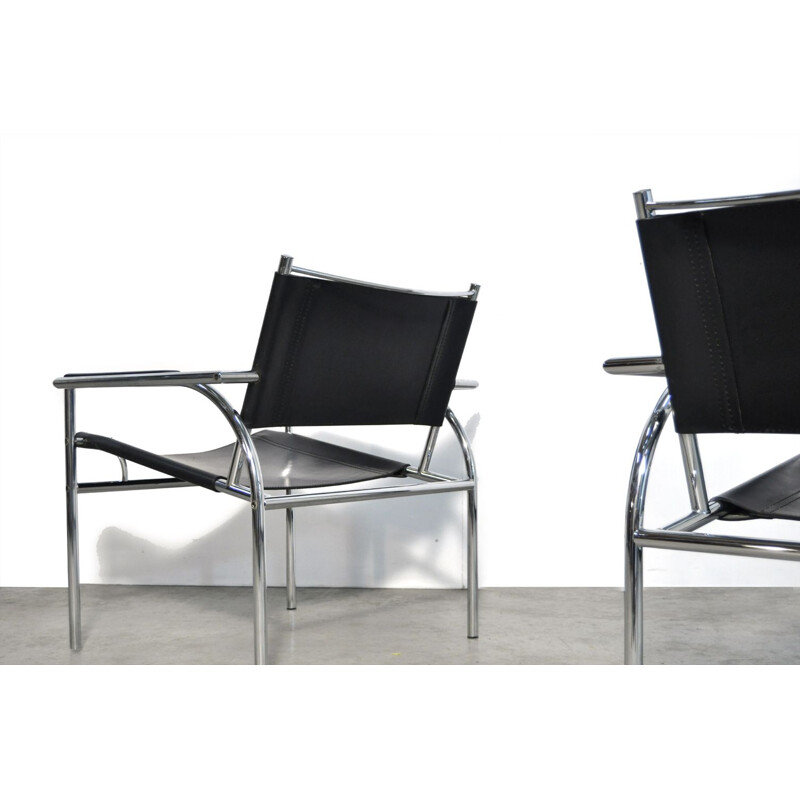 Pair of Vintage chairs by Gerard Vollenbrock for Gelderland, 1970