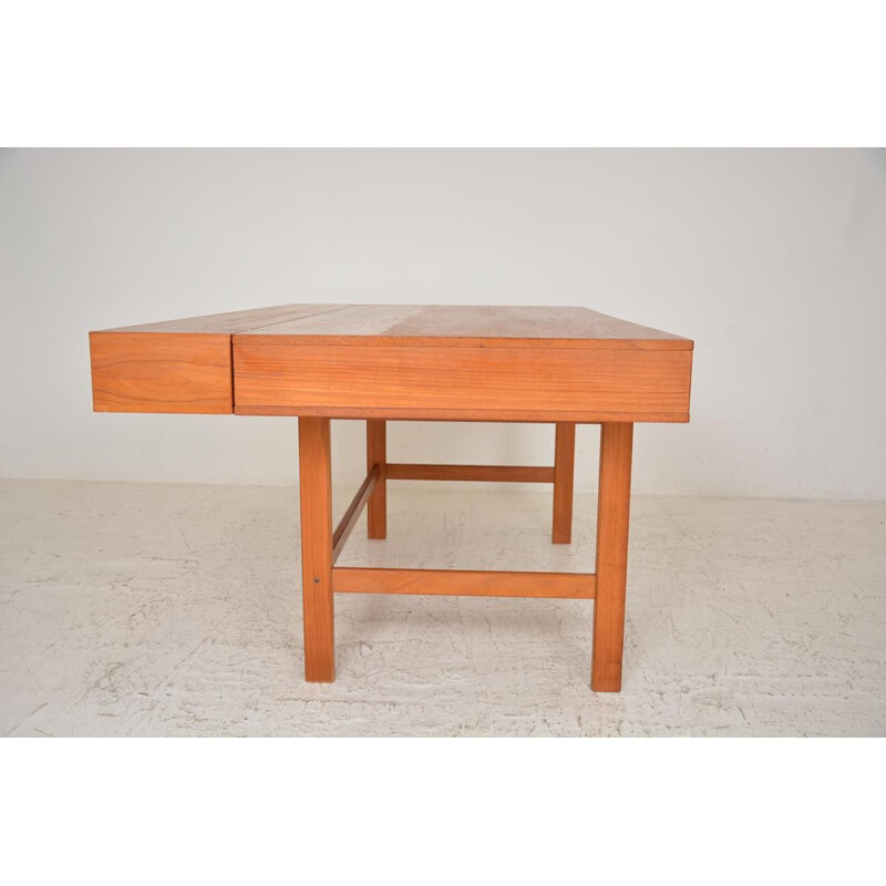 Vintage teak desk by Jens Quistgaard for Lovig Dansk, Denmark 1980