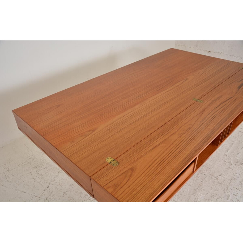 Vintage teak desk by Jens Quistgaard for Lovig Dansk, Denmark 1980