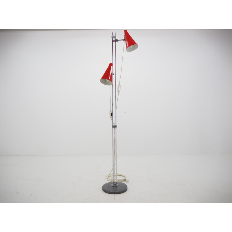 Vintage floor lamp by Josef Hurka for Lidokov, Czechoslovakia 1960