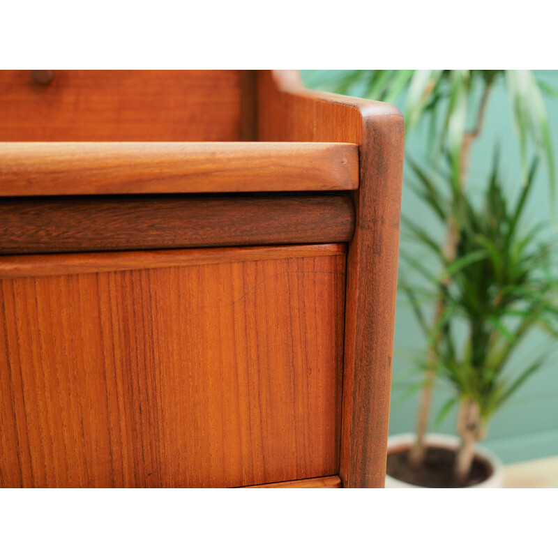 Vintage Teak Secretary Scandinavian 1960	