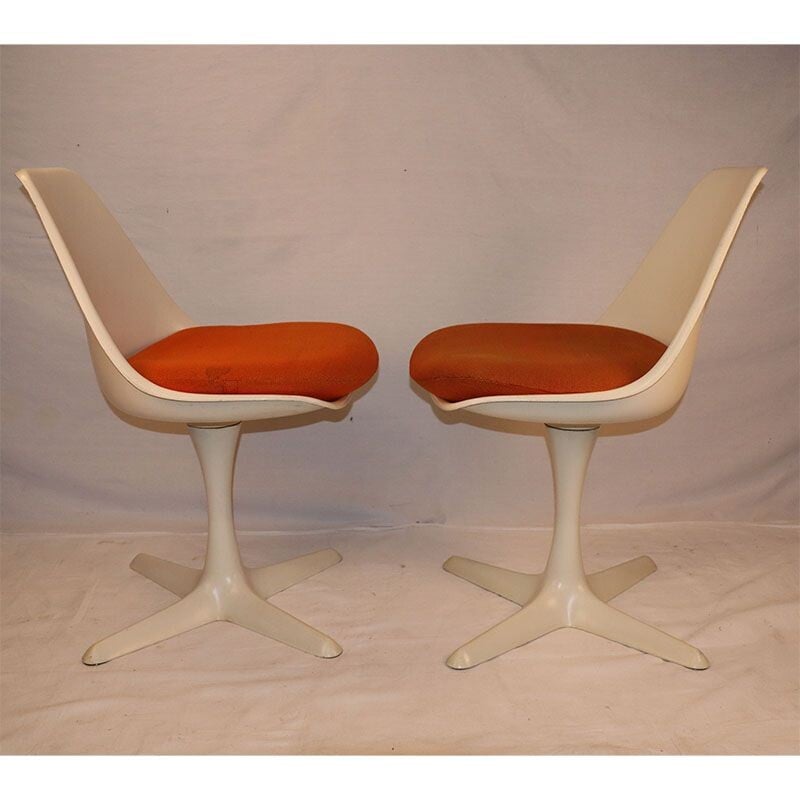 Paire de chaises vintage de Maurice Burke pour Arkana 1970