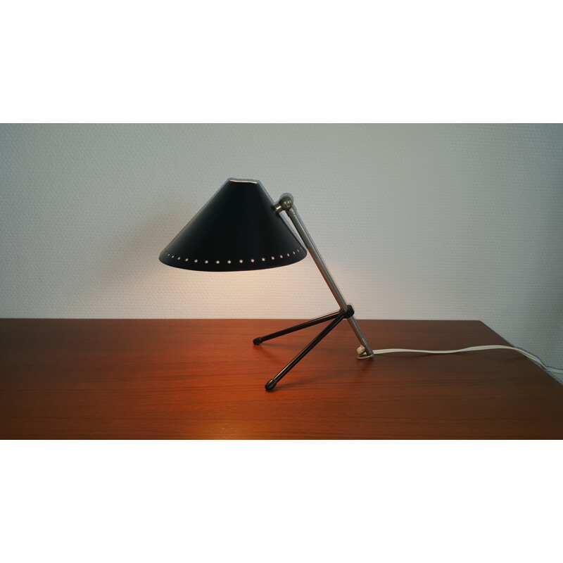 Hala "Pinocchio" table lamp, H.BUSQUET - 1950s
