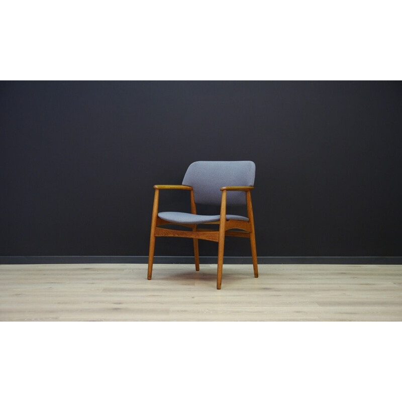 Fauteuil vintage F.Hansen danois 1960