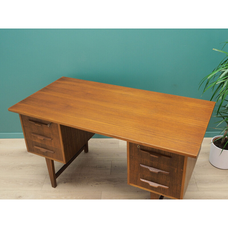 Vintage Desk teak Danish 1970