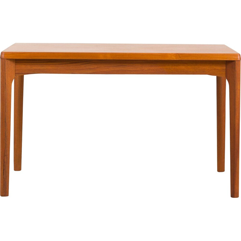 Vintage teak extension dining table by Henning Kjaernulf, Danish 1960