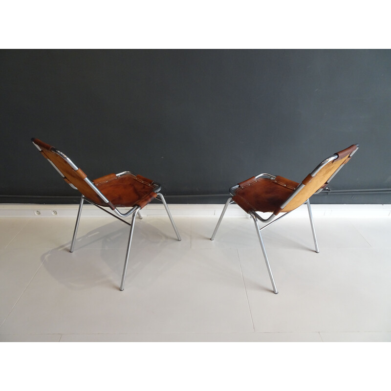 Pair of vintage chairs les arcs