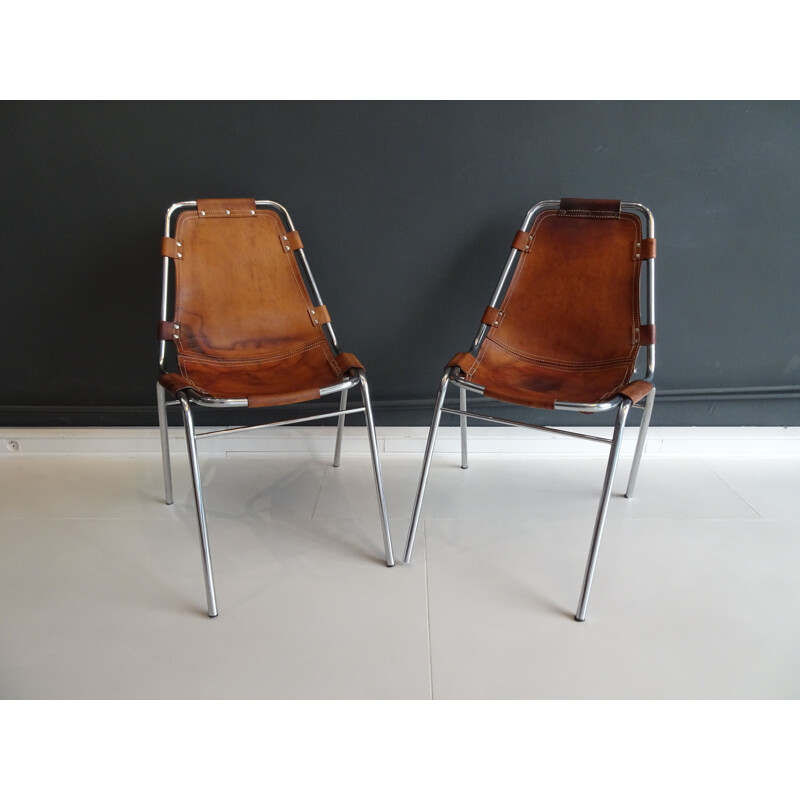 Pair of vintage chairs les arcs