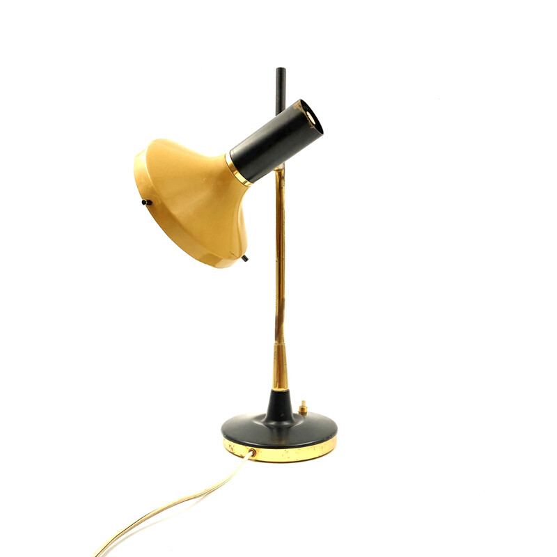 Lampada da tavolo vintage Oscar Torlasco mod. 533 Lumi, Italia 1950