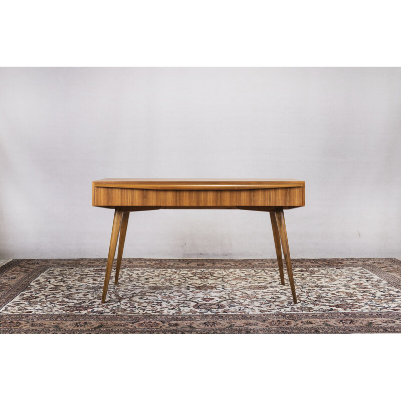 Mid-Century Walunt German Desk, 1960s