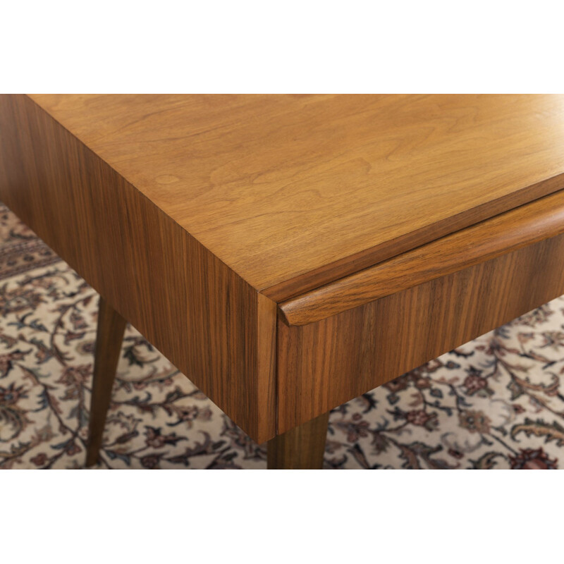 Mid-Century Walunt German Desk, 1960s