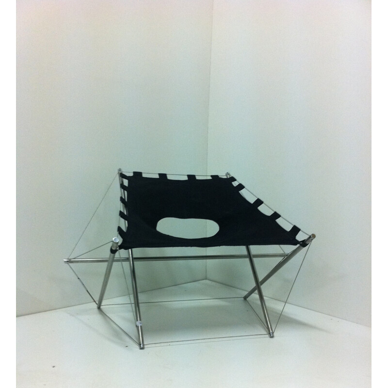 Armchair "Zig-Zag", Jacques Henri VARICHON - 1960s