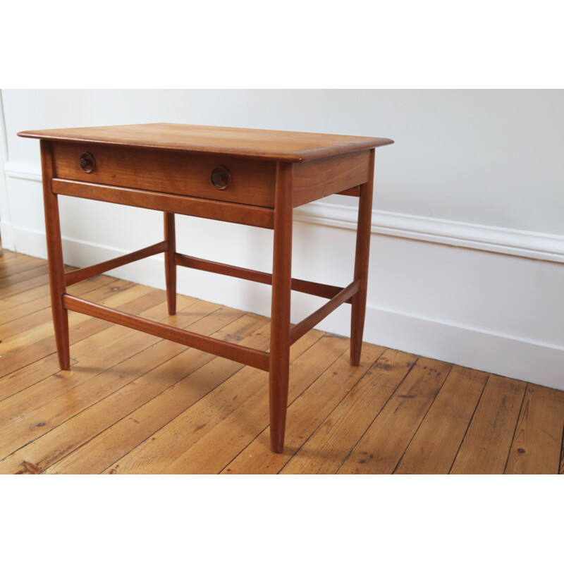 Small side table or bedside table vintage scandinavian teak 1960