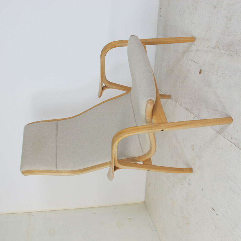 Chaise Vintage Lamino d'Yngve Ekstrom par le Suédois Scandinave 1960