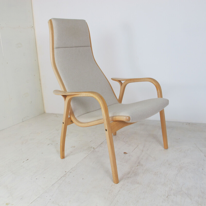 Vintage Lamino Chair by Yngve Ekstrom  by Swedese Scandinavian 1960s
