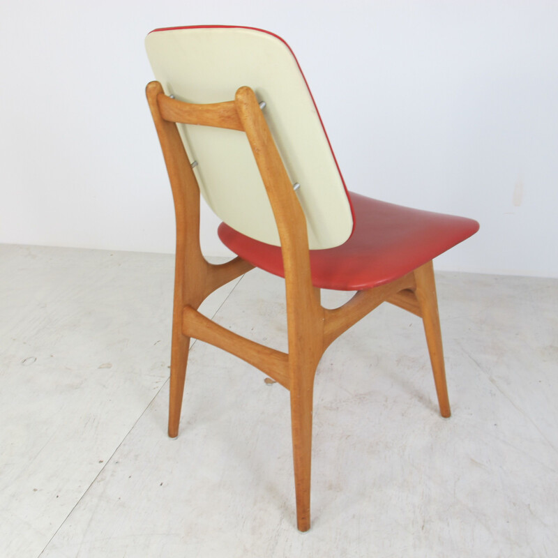 Chaise d'appoint vintage scandinave 1950