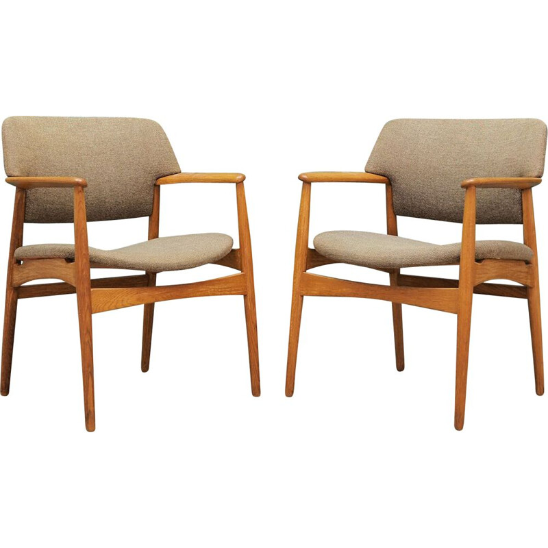 Pair of Vintage Fritz hansen Danish Armchair 1960