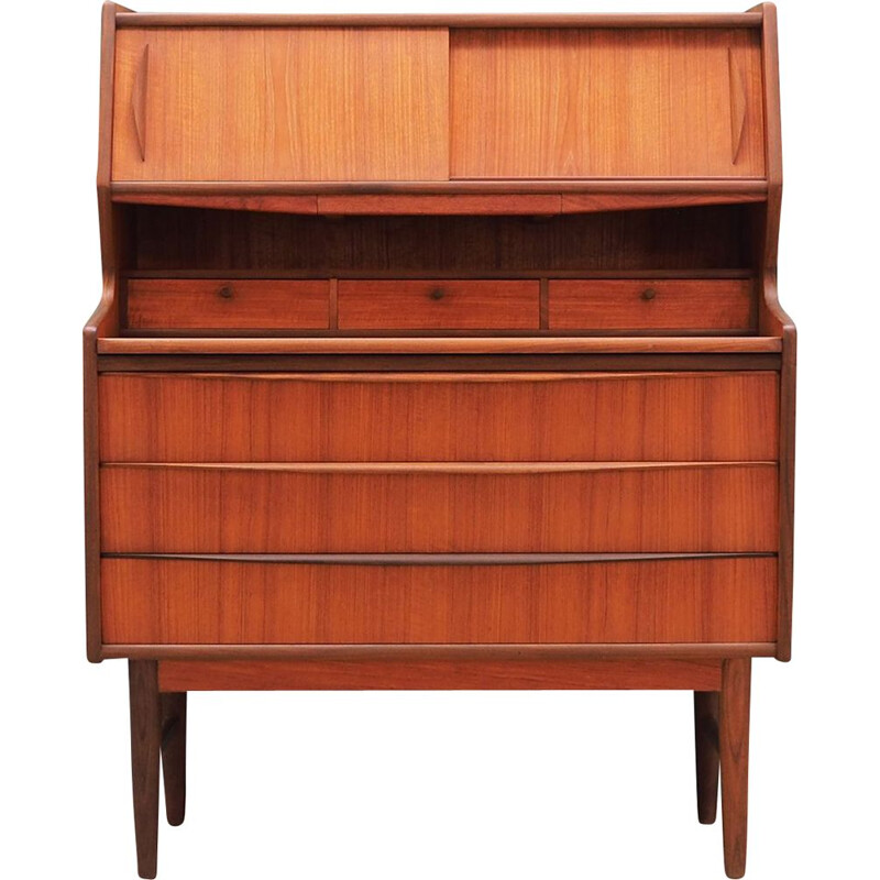 Vintage Teak Secretary Scandinavian 1960	